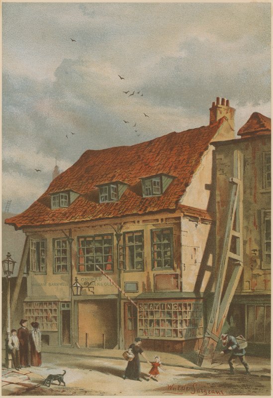 Butikker i Lambeth av English School