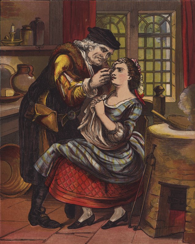 Syng en sang av sixpence (farge litho) av English School
