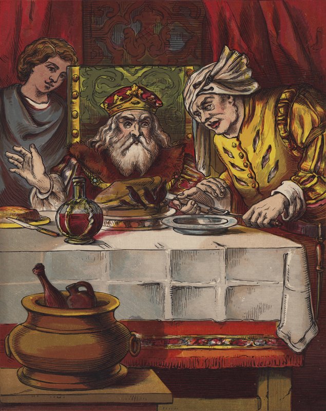 Syng en sang av sixpence (farge litho) av English School
