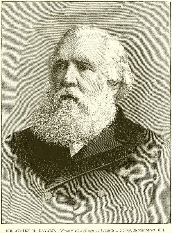 Sir Austen H. Layard av English School