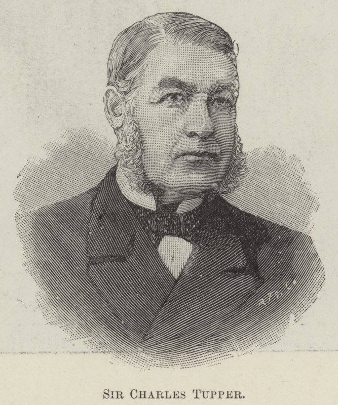 Sir Charles Tupper (gravering) av English School