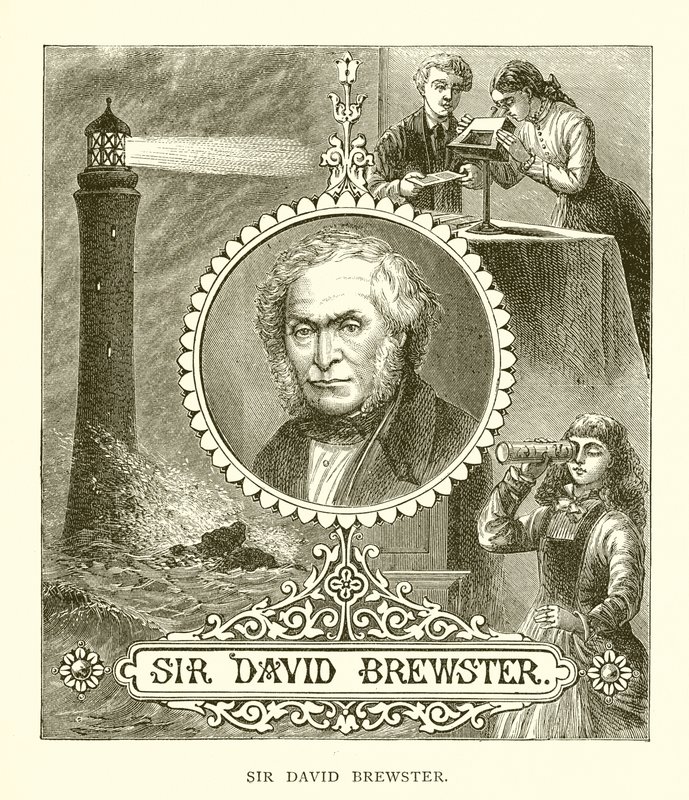 Sir David Brewster av English School