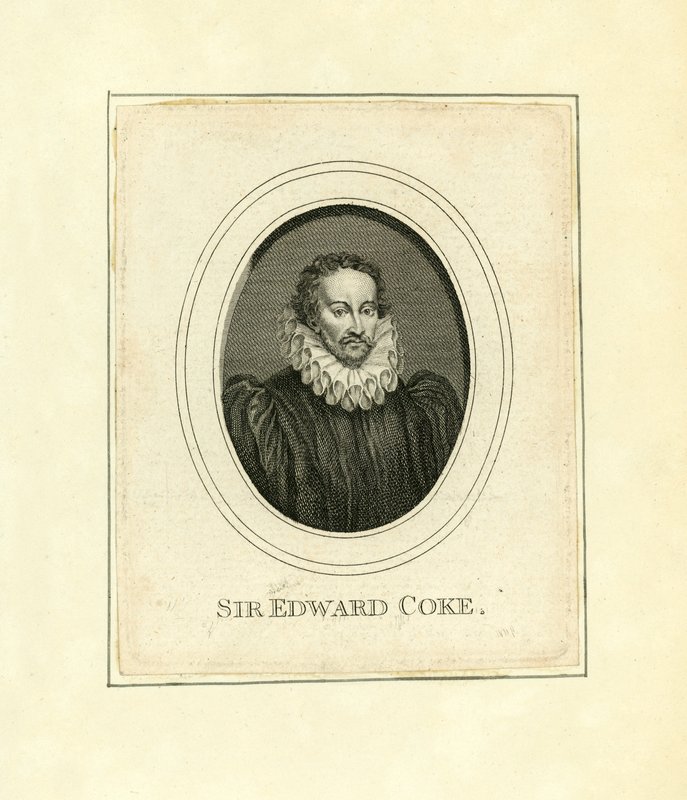 Sir Edward Coke av English School