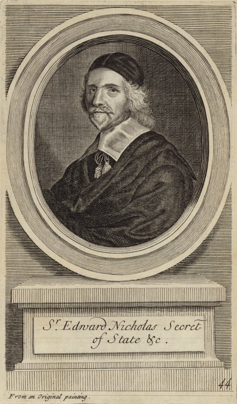 Sir Edward Nicholas av English School