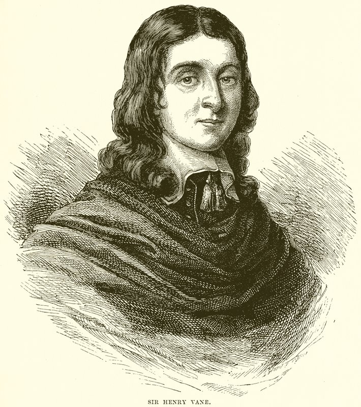 Sir Henry Vane av English School