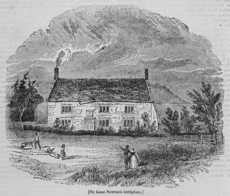 Sir Isaac Newtons fødested av English School