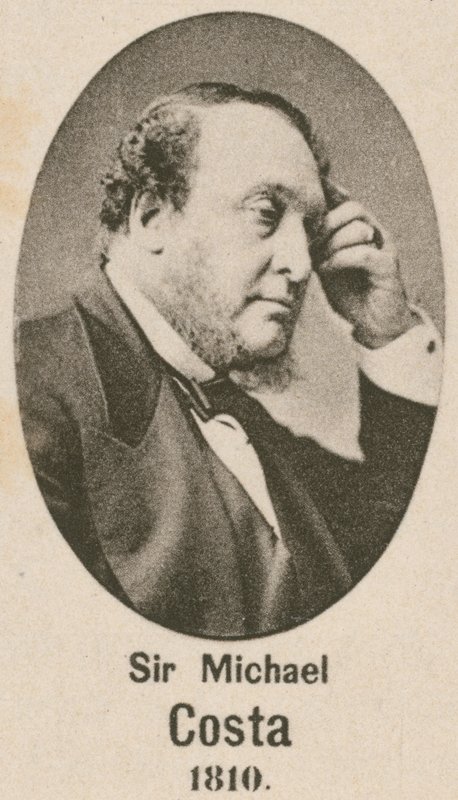 Sir Michael Costa (gravyr) av English School