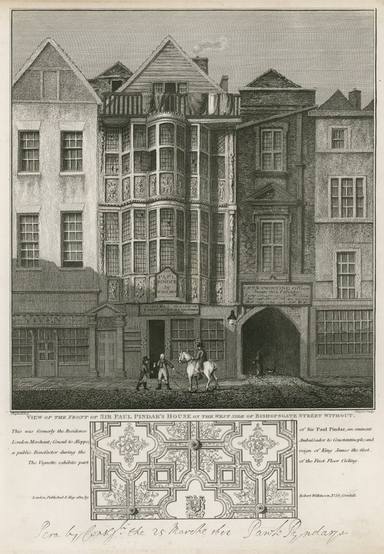 Sir Paul Pindars hus Bishopsgate av English School