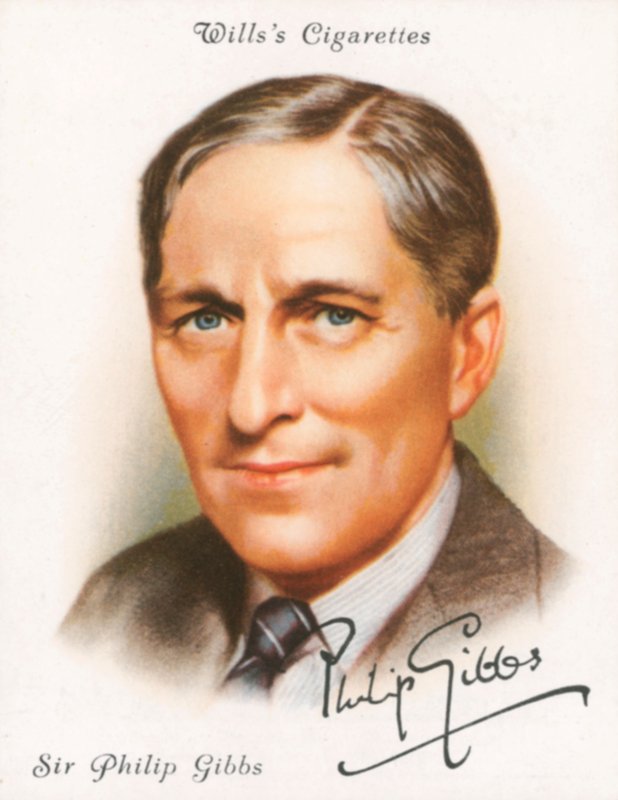 Sir Philip Gibbs av English School