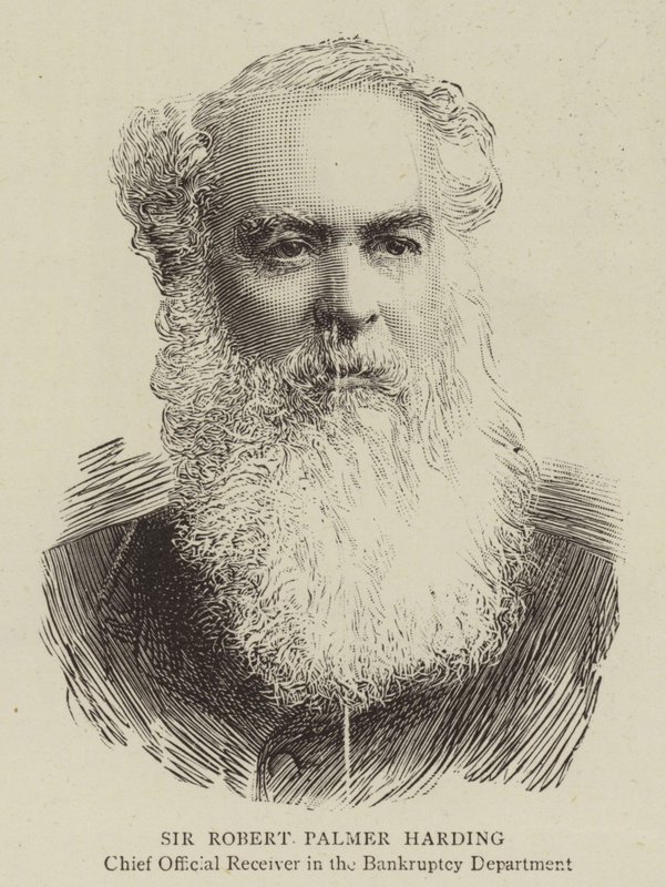 Sir Robert Palmer Harding (gravering) av English School