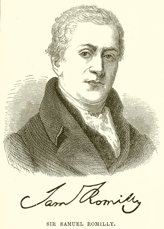 Sir Samuel Romilly av English School