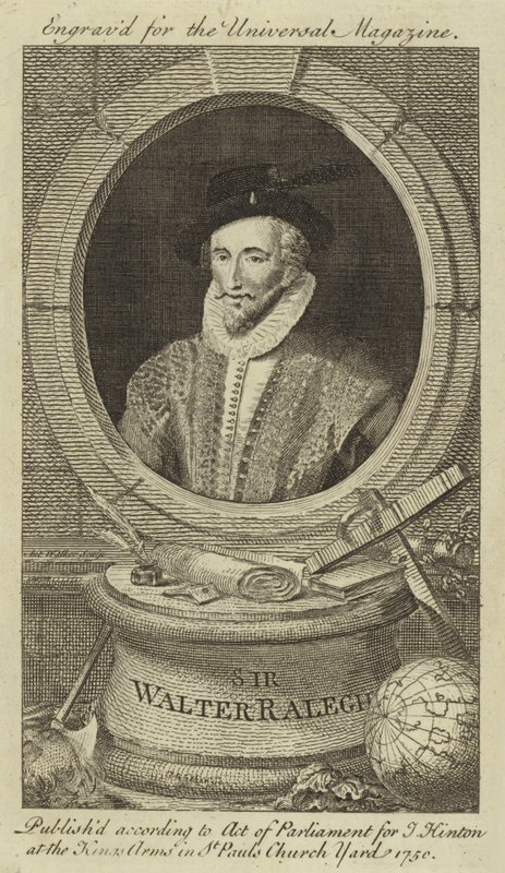 Sir Walter Raleigh av English School