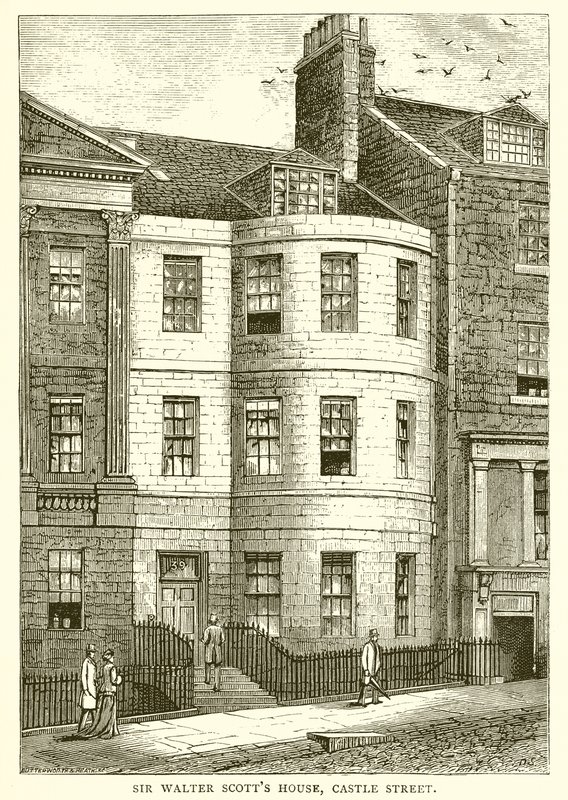 Sir Walter Scotts hus, Castle Street av English School