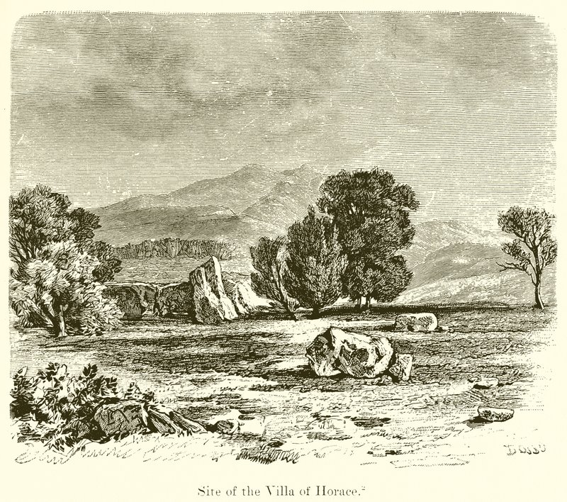 Stedet for Villa of Horace av English School