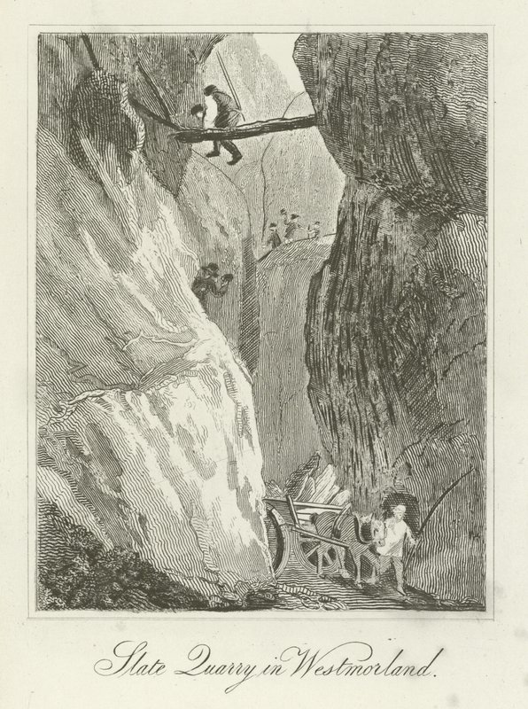 Skiferbrudd i Westmorland av English School