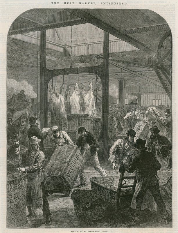 Smithfield-markedet av English School