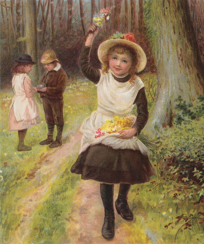 Vår (chromolitho) av English School