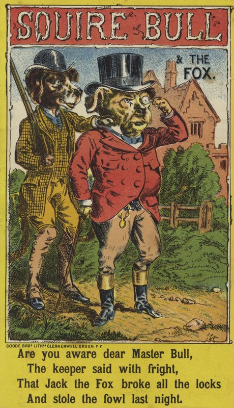 Squire Bull and the Fox av English School