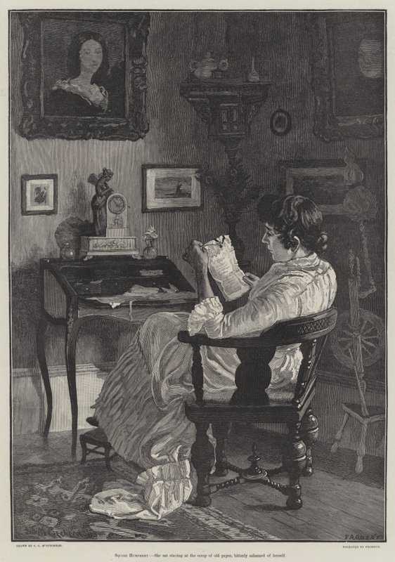 Squire Humphrey (gravering) av English School