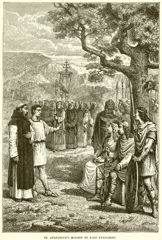 St. Augustines misjon til kong Ethelbert av English School