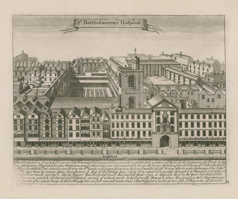 St Bartholomews Hospital, Smithfield av English School