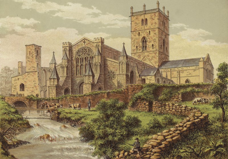 St Davids katedral av English School