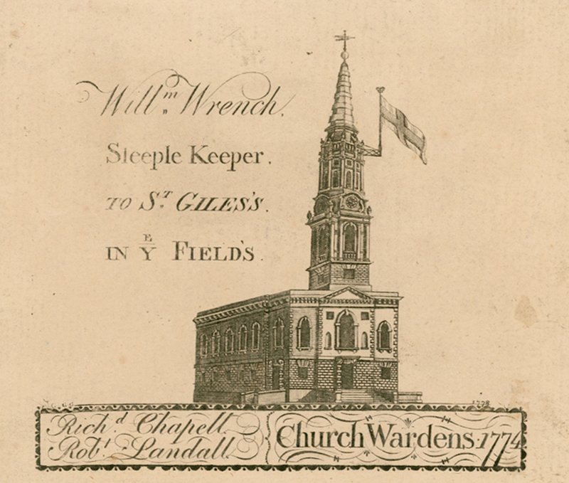 St Giles in the Fields, London av English School