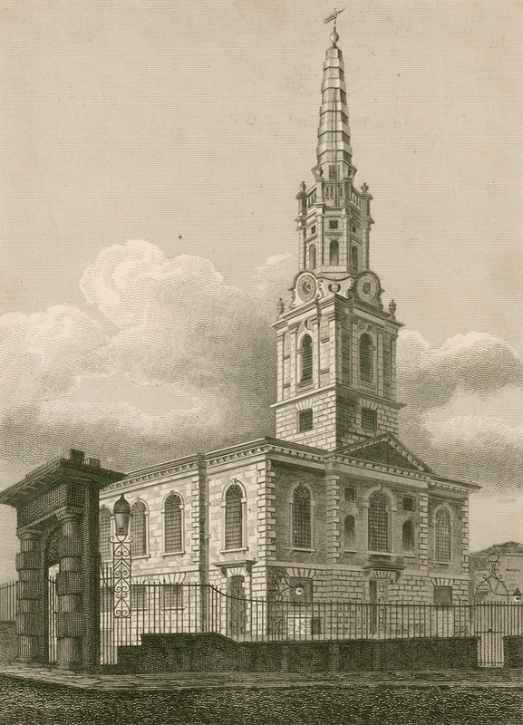 St Giles in the Fields, London av English School