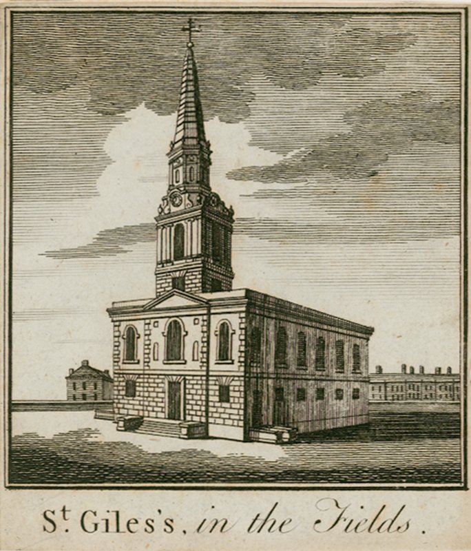 St Giles in the Fields, London av English School