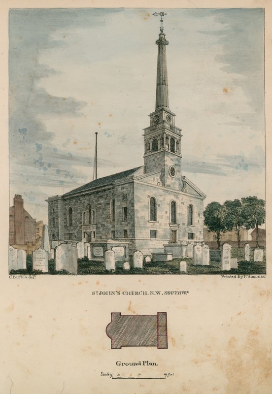 St Johns Church i Southwark av English School