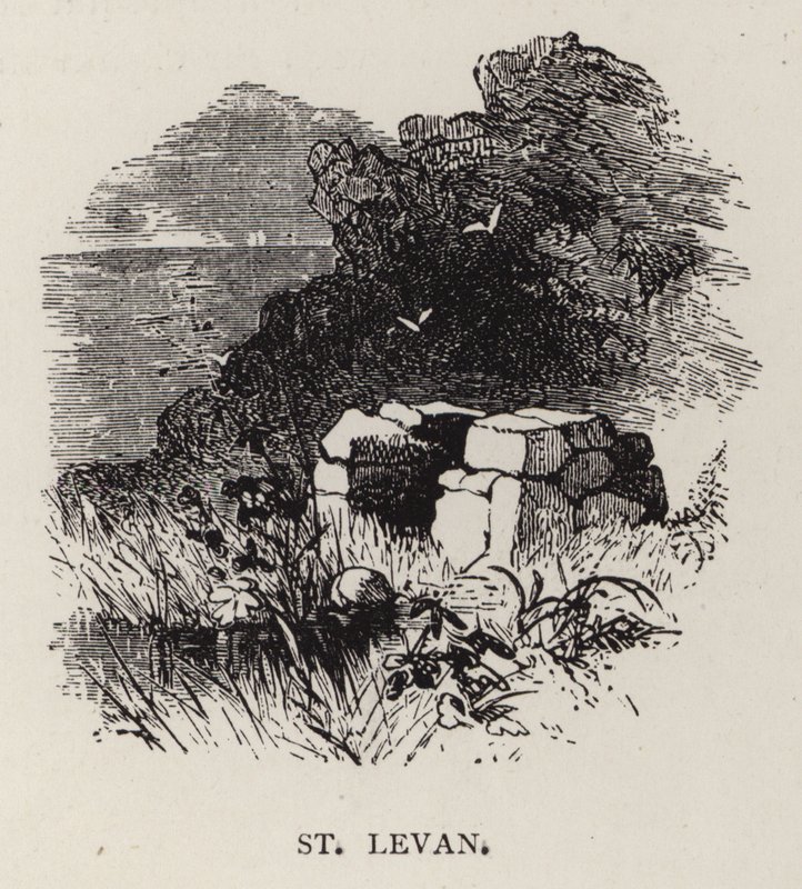 St Levan (gravering) av English School