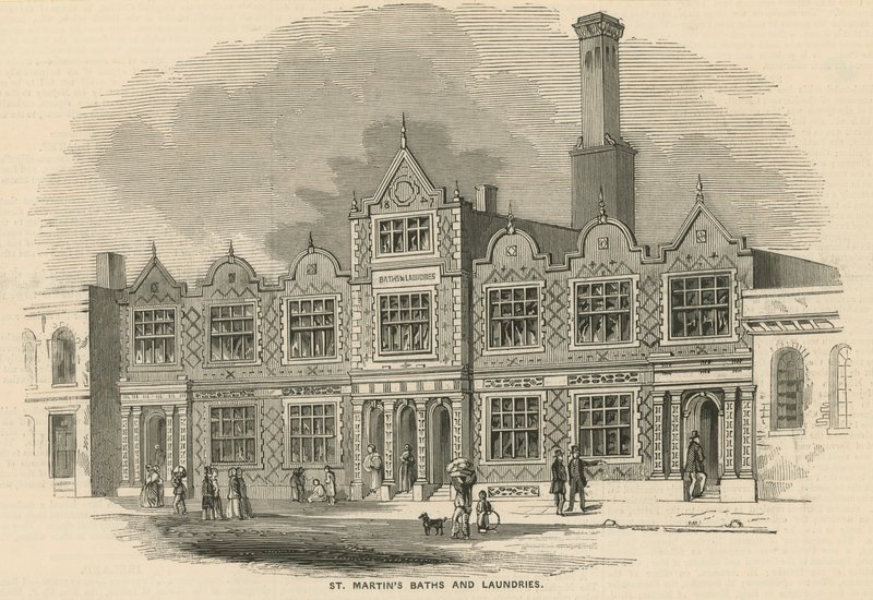 St Martins Bath og Landries av English School