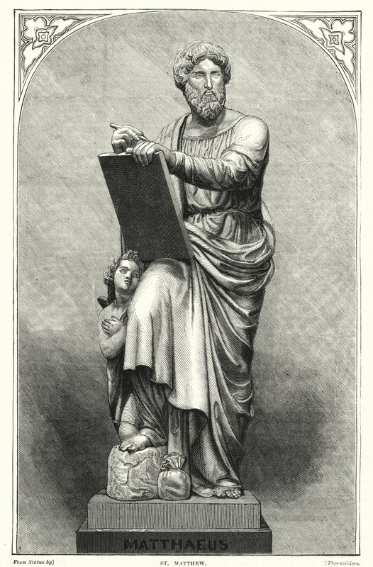 St Matthew (gravering) av English School