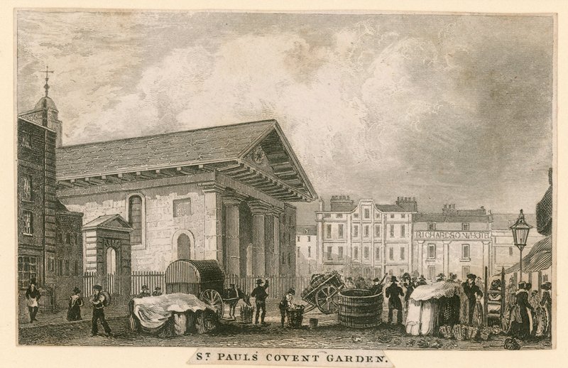 St Pauls, Covent Garden, London av English School