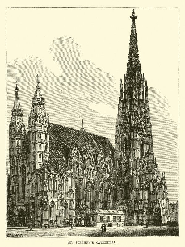 St Stephens katedral av English School