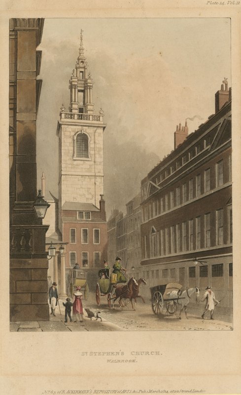 St Stephens kirke i Walbrook av English School