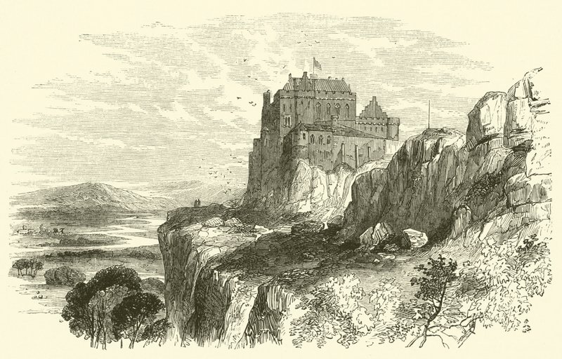 Stirling Castle (gravering) av English School