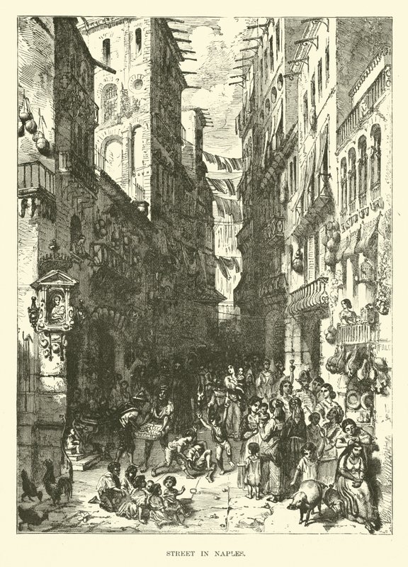Gate i Napoli av English School