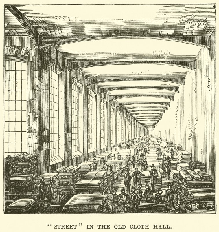 Gate i den gamle kledehallen av English School