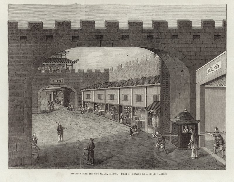 Gate innenfor bymurene, Canton av English School