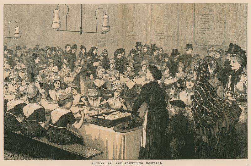 Søndag på Foundling Hospital av English School