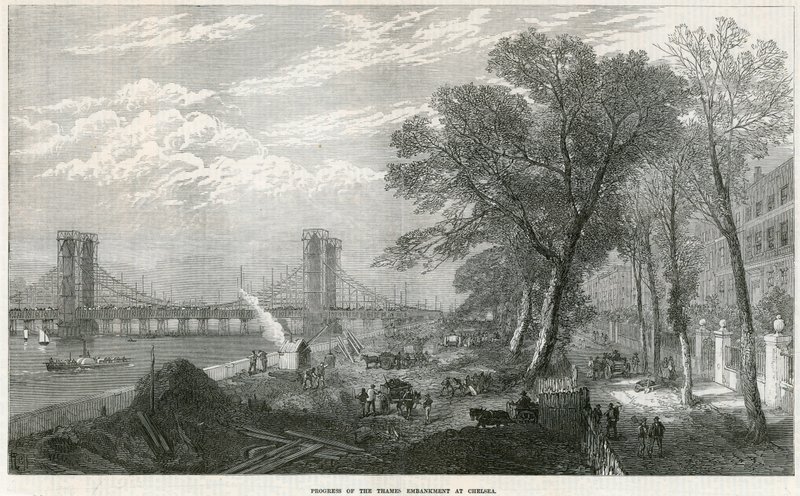 Thames Embankment i Chelsea av English School
