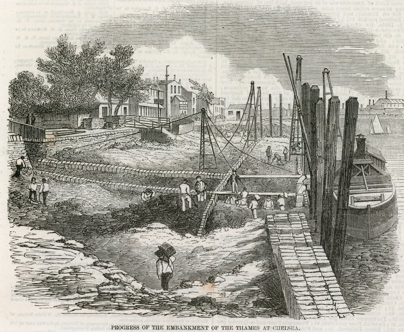 Thames Embankment i Chelsea av English School