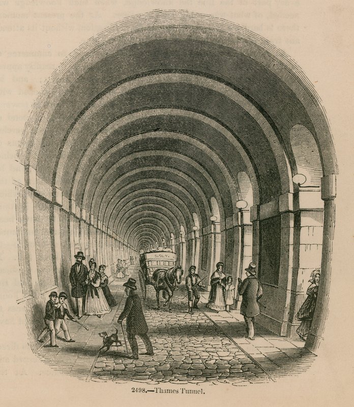 Thames Tunnel av English School
