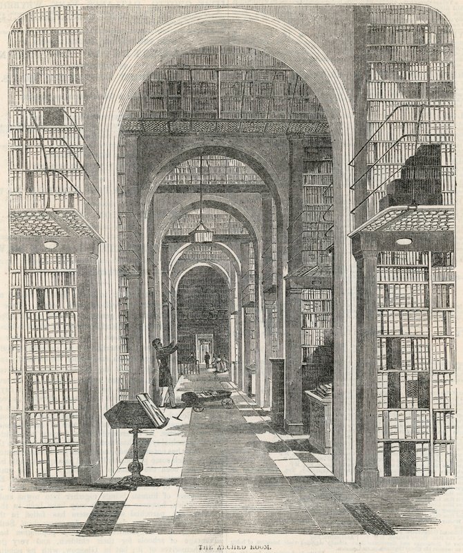 The Arched Room på British Museum av English School