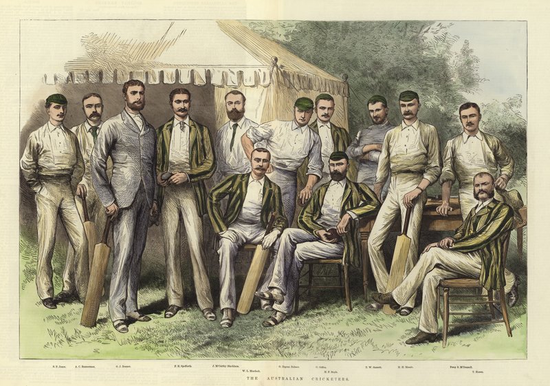 De australske cricketspillerne av English School