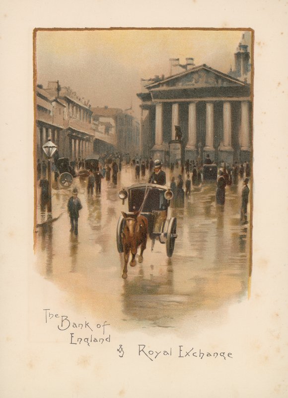 Bank of England, The Royal Exchange av English School