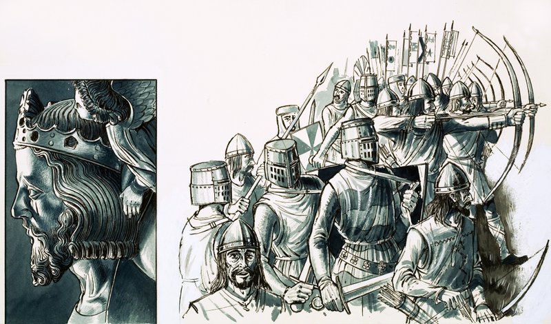 Slaget ved Bannockburn av English School