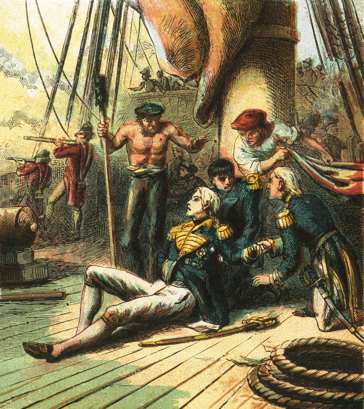 Slaget ved Trafalgar av English School