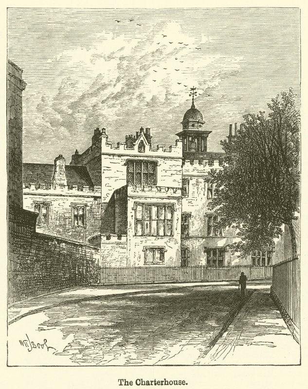 The Charterhouse (gravering) av English School